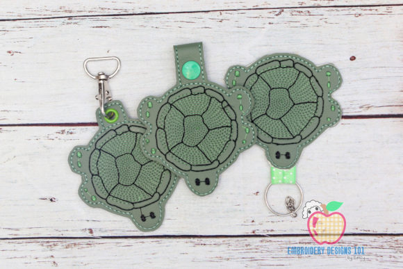 Cute Cartoon Tortoise ITH Snaptab Keyfob Review