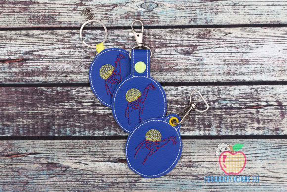 Giraffe Cartoon Keyfob: A Designer's Review