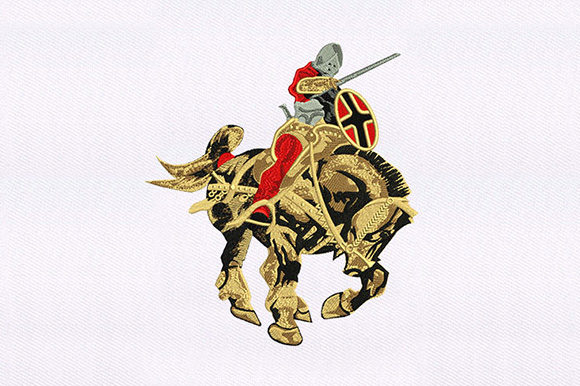 Horse Gallant Knight Design Review for Boutique Apparel