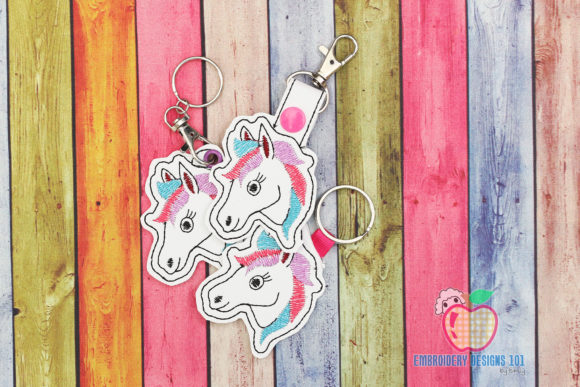Horse Head ITH Keyfob: A Seller's Review for Etsy Shops