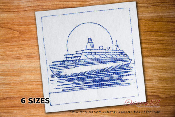 Passenger Ship Redwork: A Designer's Review